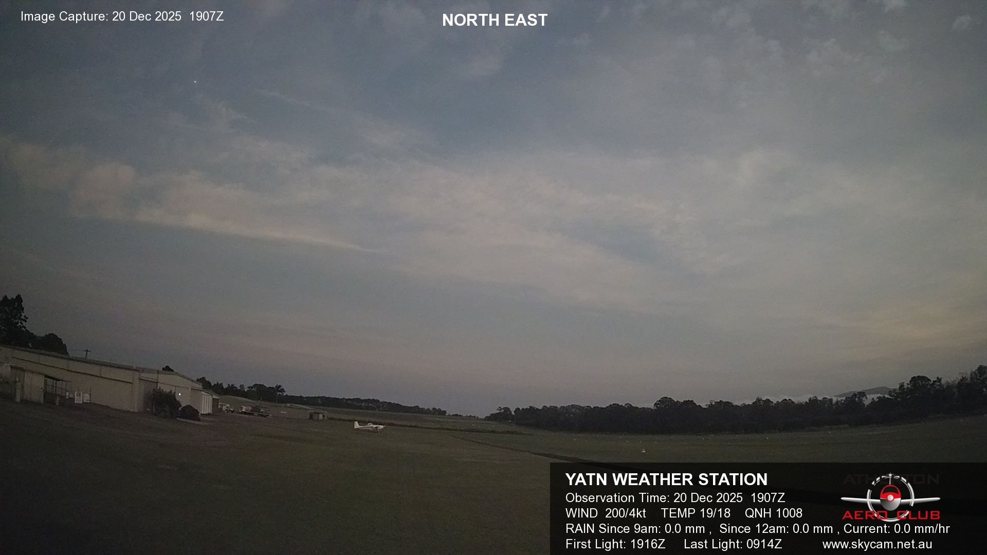 Atherton aerodrome wx cams